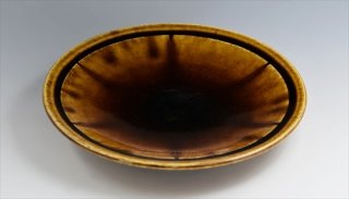 京焼・清水焼/HiBiKi/中村譲司G-studio/黒柿釉/盃/Φ9.5×H4