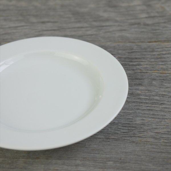 画像2: 波佐見焼/丹心窯/白磁　TプレートSS/Φ10.5 X H1.6 (2)
