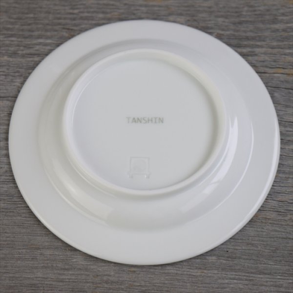 画像4: 波佐見焼/丹心窯/白磁　TプレートSS/Φ10.5 X H1.6 (4)