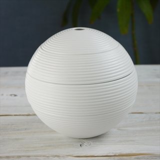 有田焼/李荘窯/珠型三段重/マンガン釉銀彩/Φ16 X H15.5cm 有田焼/李荘窯/珠型三段重/マンガン釉銀彩/Φ16 X H15.5cm