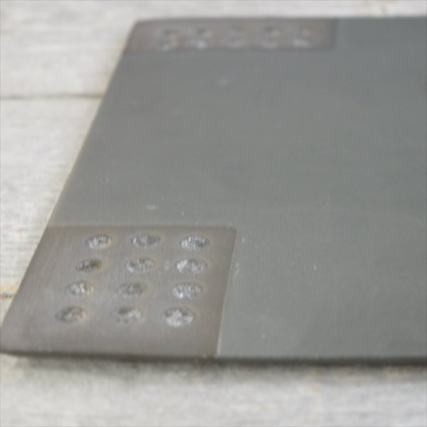 画像5: 信楽焼/むかで窯/鳥嶋一義/新陶板 H1/黒/25×25 (5)