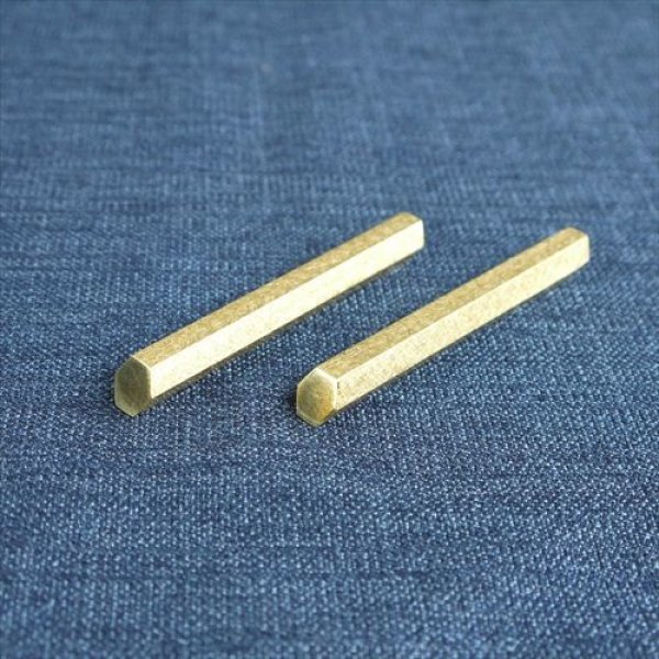 画像3: 富山高岡銅器/四津川製作所/喜泉カトラリーレスト/ROKU（2個セット）/W90×D10×H10 (3)