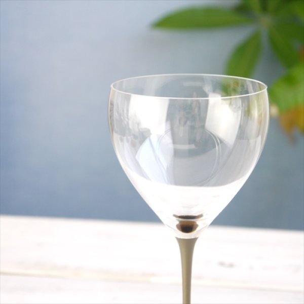 画像3: 木曽漆器/丸嘉小坂漆器店/たおやか ワイングラス typeC/すず/Φ7.8 X H22.2 (3)
