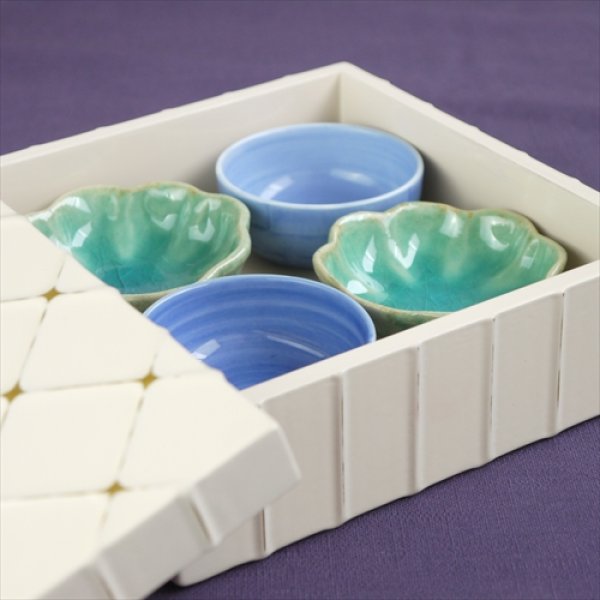 画像8: 紀州漆器/KISHU+（キシュウプラス）/TOGI/ホワイト/18.5×18.5×H7.5 (8)