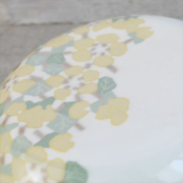 画像8: 有田焼/艸窯（そうがま）/彩磁練上 中皿 爽花 /Φ14 X H2 (8)