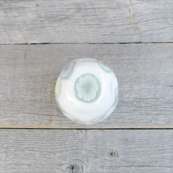 画像5: 有田焼/艸窯（そうがま）/華艦鞭上 デカップ 花紋のリズム/Φ10 X H9 (5)