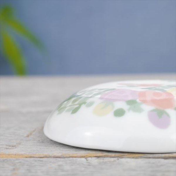 画像7: 有田焼/艸窯（そうがま）/華艦鞭上 取皿 バラ/Φ11 X H2.3 (7)