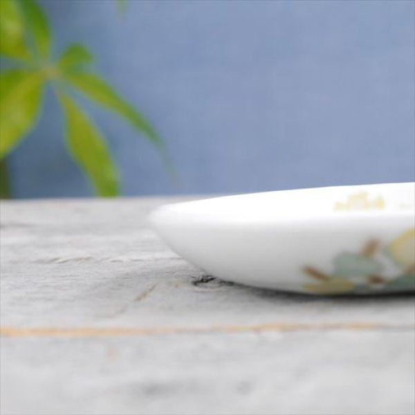 画像3: 有田焼/艸窯（そうがま）/華艦鞭上 取皿 山吹/Φ11 X H2.3 (3)