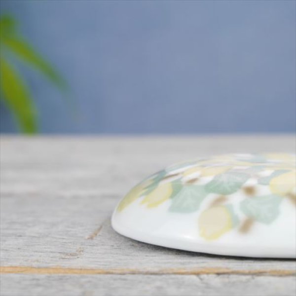 画像8: 有田焼/艸窯（そうがま）/華艦鞭上 取皿 山吹/Φ11 X H2.3 (8)