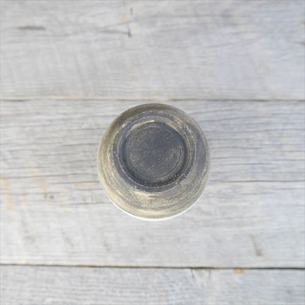 画像5: 益子焼/根古屋製陶/徳利/白×黒/Φ7 X H11 (5)