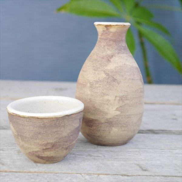 画像12: 益子焼/根古屋製陶/徳利/茶/Φ7 X H11 (12)