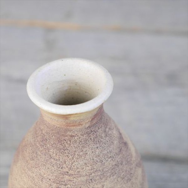 画像4: 益子焼/根古屋製陶/徳利/茶/Φ7 X H11 (4)