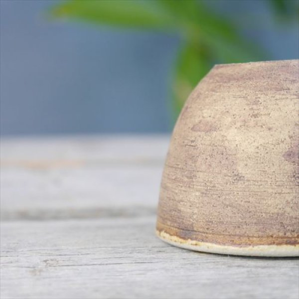 画像7: 益子焼/根古屋製陶/お猪口/茶/Φ7 X H5 (7)