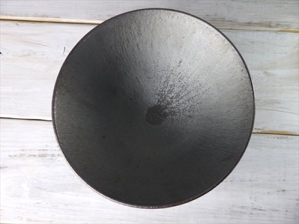画像2: 陶房かんな/bowl（LL）/黒/Φ26 X H9 (2)