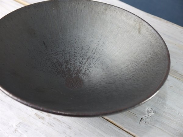 画像3: 陶房かんな/bowl（LL）/黒/Φ26 X H9 (3)