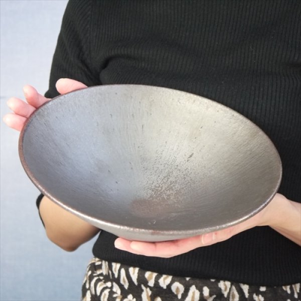 画像11: 陶房かんな/bowl（LL）/黒/Φ26 X H9 (11)