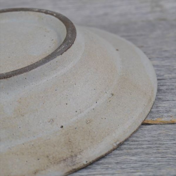 画像6: 常滑焼/わたなべ陶器/リムプレート/グレー/Φ19 X H4 (6)