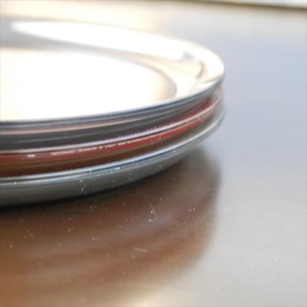 画像14: モダンプラ食器/吉田テクノワークス/ornament/Design Tray L/Circle/Φ27 X H1 (14)