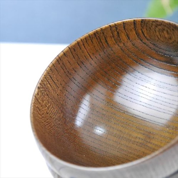 画像16: 山中漆器/我戸幹男商店/【4色】TSUMUGI 瓢型/Φ11.5 X 7.4 (16)