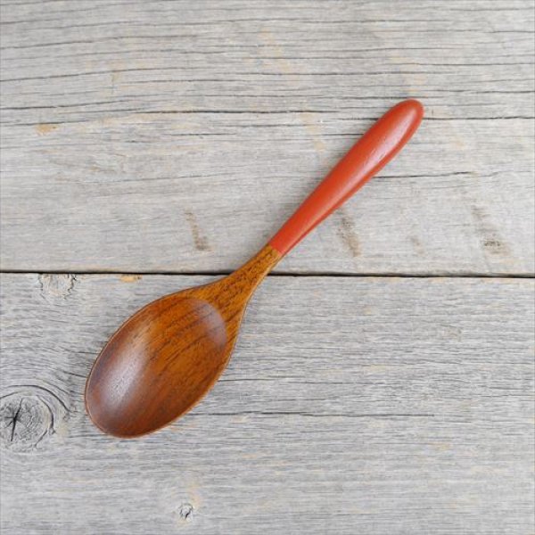 画像2: 香川/87.5/川口屋漆器店/パスタスプーン/【4色】/18.5ｘ4.2 (2)