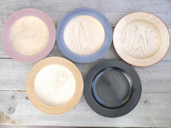 画像9: 山中漆器/浅田漆器工芸/栓　ウッドプレート/ナチュラル/Φ24 X H3.5 (9)