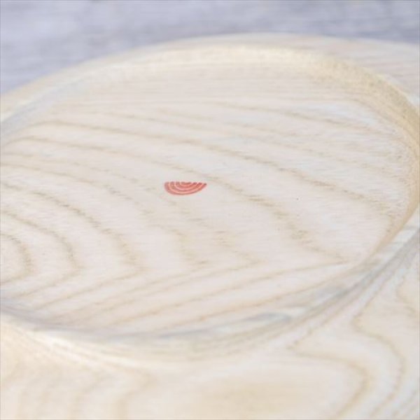 画像8: 山中漆器/浅田漆器工芸/うつろい/うつろいウッドプレート/シルキーピンク/Φ24 X H3.5 (8)