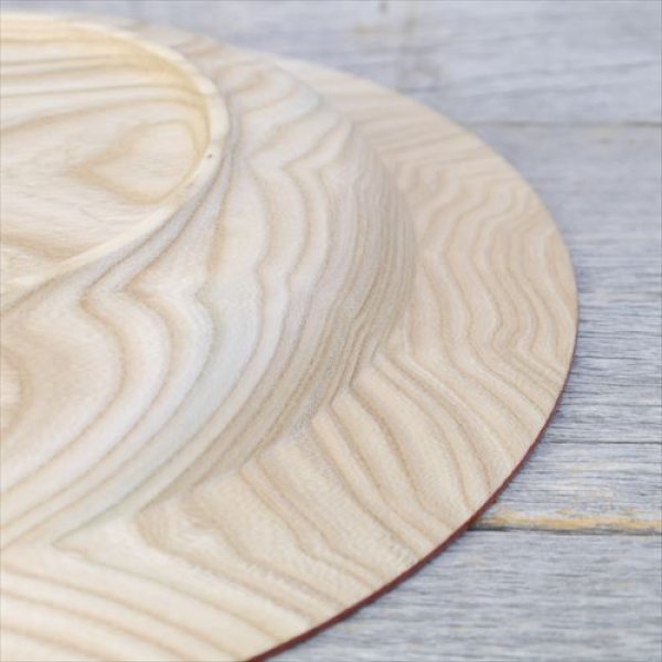 画像6: 山中漆器/浅田漆器工芸/栓　ウッドプレート/ナチュラル/Φ24 X H3.5 (6)