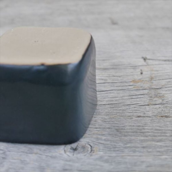 画像7: 二本松萬古焼/井上窯/IRIKOカップ　角 M/黒 / 白/6X6 X H5 (7)