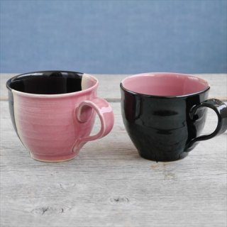 二本松萬古焼/井上窯/三色の小皿/白/Φ10.5 X H2.4 - テーブル