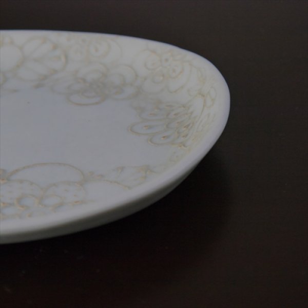画像4: 福岡/谷口なづみ/だ円パン皿/19 X 15 X 1.7 (4)