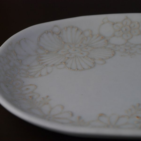 画像6: 福岡/谷口なづみ/だ円パン皿/19 X 15 X 1.7 (6)