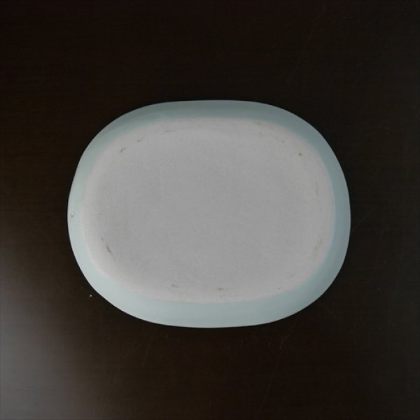 画像7: 福岡/谷口なづみ/だ円パン皿/19 X 15 X 1.7 (7)