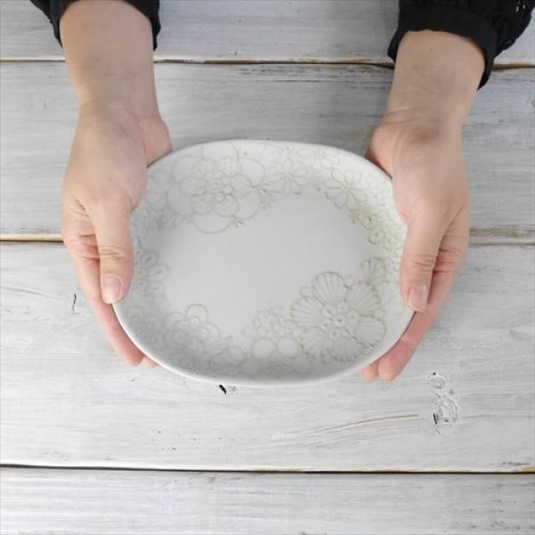 画像10: 福岡/谷口なづみ/だ円パン皿/19 X 15 X 1.7 (10)