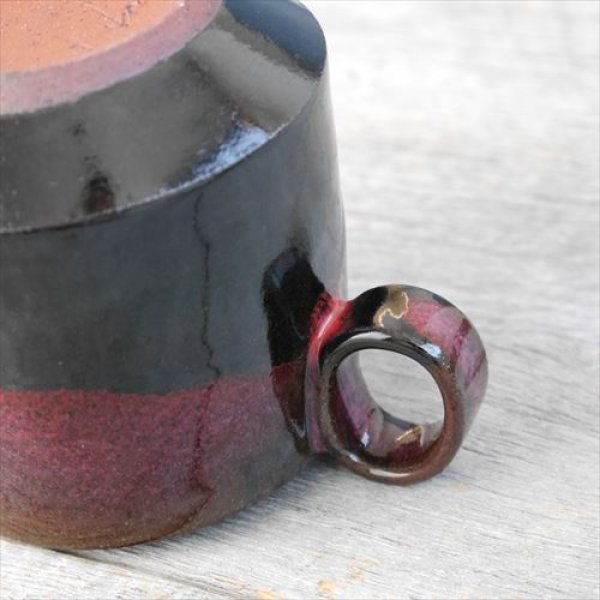 画像6: 北海道/創生窯/つぼみマグカップ/マゼンダの空/Φ7.5 X H7.5 (6)