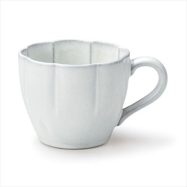 画像10: 瀬戸焼/青組（ao gumi）/花マグ　【4色】/ぎんはく/みずはだ/こいあい/くじゃくあお/Φ10 X H8.2 (10)