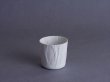 画像3: 有田焼/文山製陶/ceramic mimic fabric/ロックグラス/プレーン/Φ8.5 X H8.5 (3)