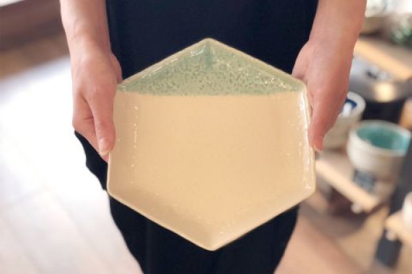 画像4: 愛知 / m.m.d. / パンプレート / ルリ / 瀬戸焼 (4)