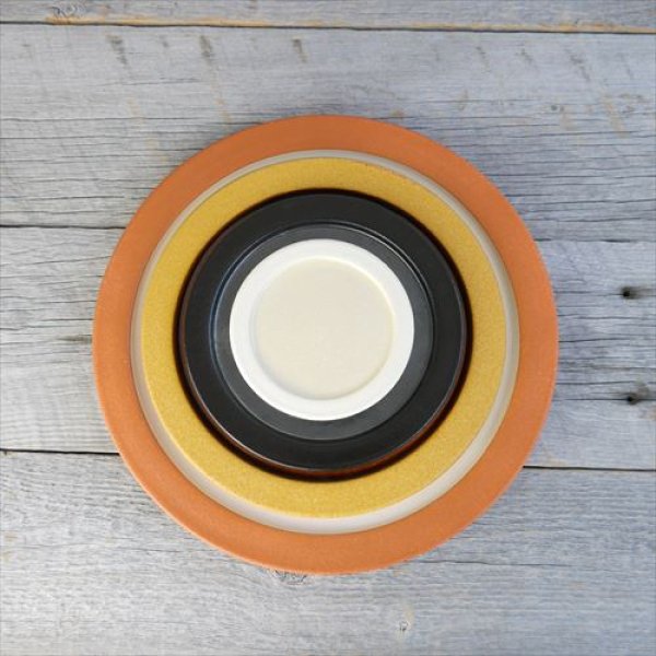 画像5: 信楽焼/ヤマ庄陶器/Deepbreath 11inch plate【4色】/ホワイト/ブラック/キャラメル/スカーレット/Φ28 X H2 (5)