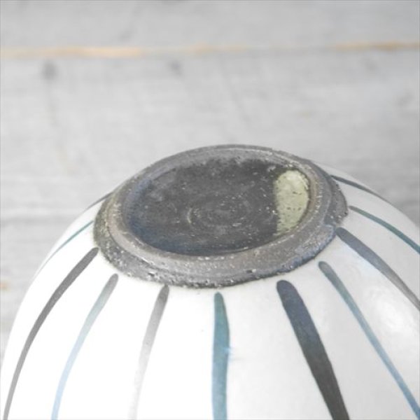 画像8: 信楽焼/ヤマ庄陶器/モダン十草どんぶり/Φ16 X H8.5 (8)