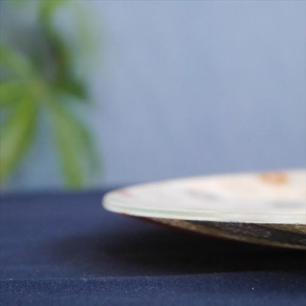 画像3: 京都/江村商店/友禅のうつわ/ガラス丸皿28/【8柄】/Φ28 X H2.2 (3)