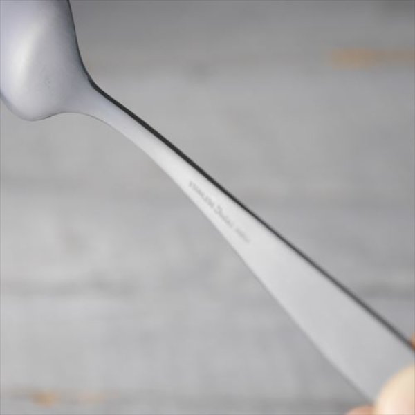 画像5: 燕/トーダイ/RIKYU/シーク ティースプーン/黒酸化発色/13.8cm (5)