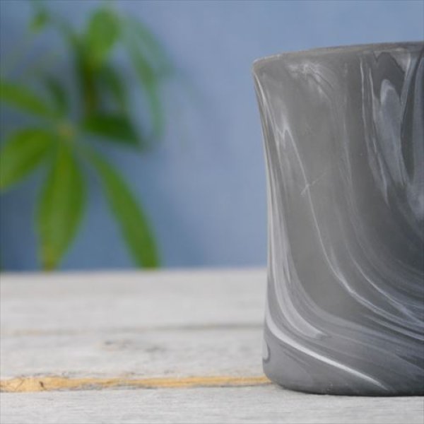 画像3: 美濃焼/土岐/芳泉窯/Mug/Black&White marble/Φ8.5 X H9.7 (3)