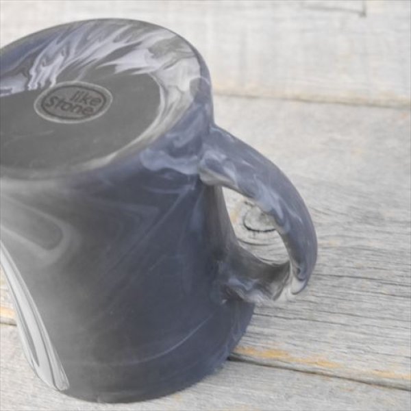 画像7: 美濃焼/土岐/芳泉窯/Mug/Black&White marble/Φ8.5 X H9.7 (7)