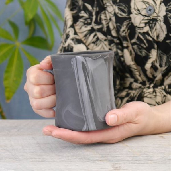 画像10: 美濃焼/土岐/芳泉窯/Mug/Black&White marble/Φ8.5 X H9.7 (10)