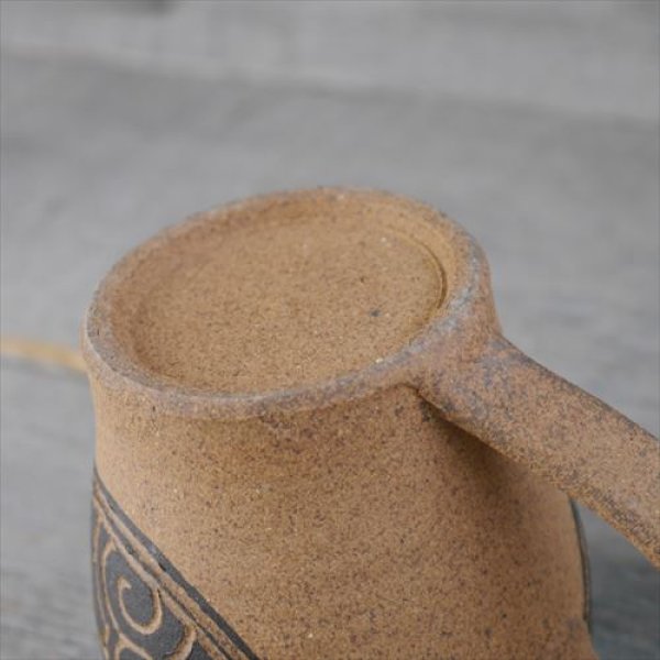 画像9: 沖縄/やちむん/てぃぬひら工房/マグカップ/Φ7.5 X H9 (9)
