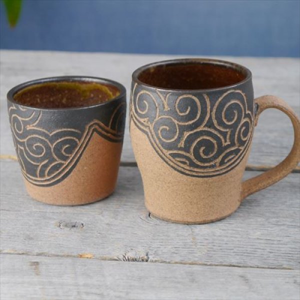 画像11: 沖縄/やちむん/てぃぬひら工房/マグカップ/Φ7.5 X H9 (11)