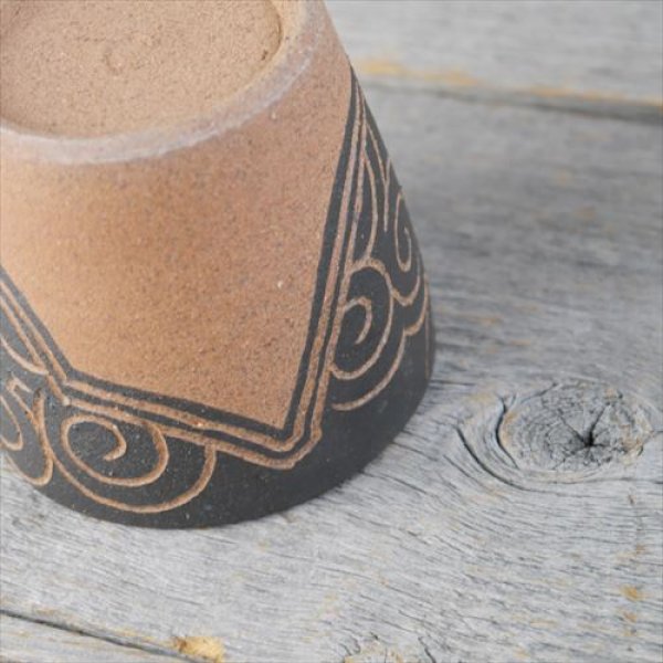 画像8: 沖縄/やちむん/てぃぬひら工房/カップ/Φ8 X H7.2 (8)