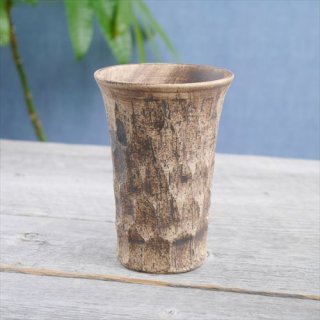 【箱入り】笠間焼　山王窯　菊地弘　粉引花生　花器／花瓶 共箱入り】笠間焼 山王窯 菊地弘 粉引花生 花器／花瓶 - メルカリ