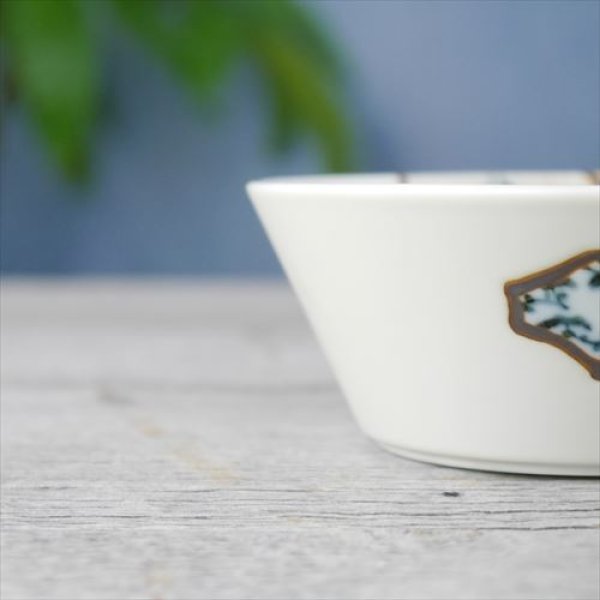 画像4: 有田焼/伯父山窯/モルソーシリーズ/フルーツボウル/ホワイト／ダーク/Φ11.3 X H4.4 (4)