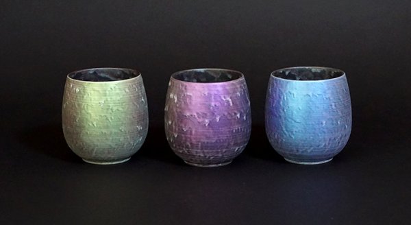 画像2: 有田焼/金照堂/麟 Lin/バルーンカップL(3色) /8.7×8.7×8.8 (2)